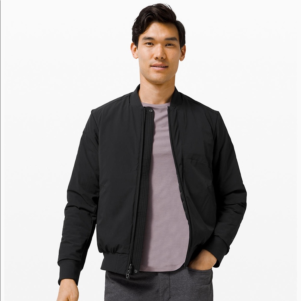 Lululemon Switch Over Bomber Jacket - Black